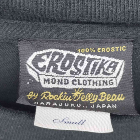 EROSTIKA ZOMBIEプリント クルーネックTシャツ メンズ