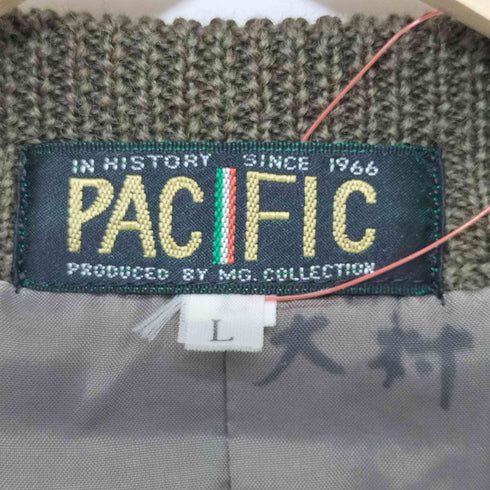 パシフィック PACIFIC ウール混 アクリルカーディガン メンズ JPN:L