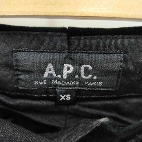 アーペーセー A.P.C. 90s 初期タグ センターベント 総裏 2Bベロアテーラードジャケット セットアップ メンズ XS