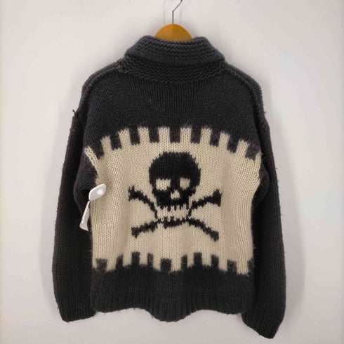 JAMAICAN STYLE スカルデザインカウチンニット メンズ JPN:M
