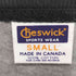 チェスウィック Cheswick ラグランスリーブ カレッジロゴ クルーネックシャツ メンズ import:S