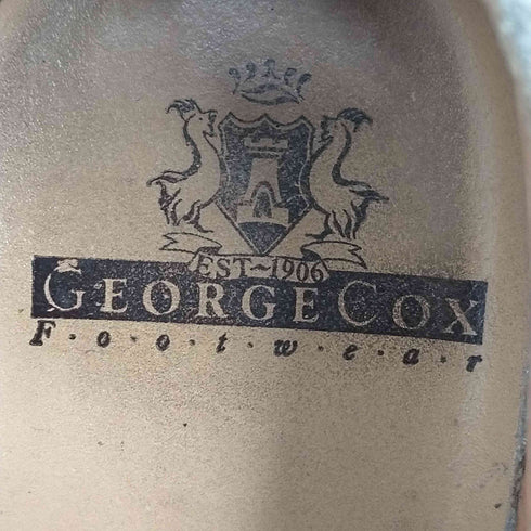 ジョージコックス GEORGE COX GIBSON クレープソールスウェードレザーシューズ メンズ US:6