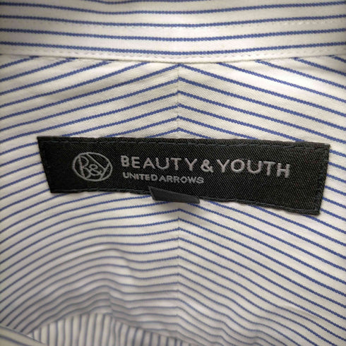 ビューティーアンドユースユナイテッドアローズ BEAUTY & YOUTH UNITED ARROWS ストライプBDシャツ メンズ JPN:M