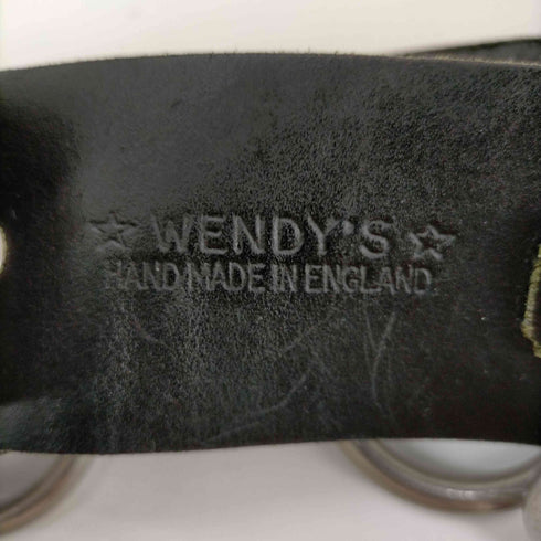 ウェンディーズ Wendys HANDMADE IN ENGLANDレザーシドリングベルト メンズ ONE SIZE