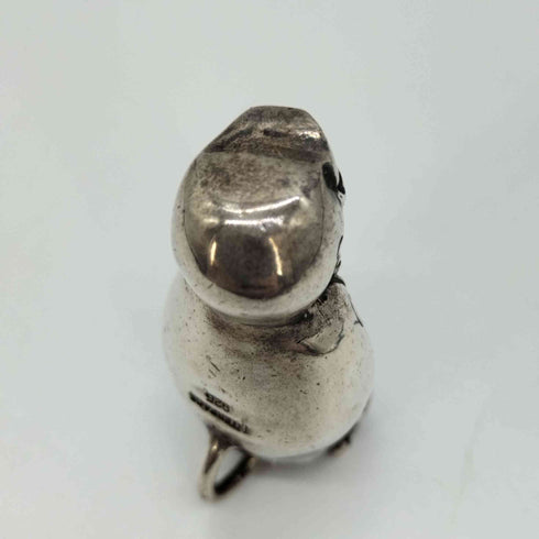インターフェイス INTERFACE OWL&SKULL フクロウ スカル SILVER ペンダントトップ メンズ