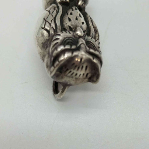 インターフェイス INTERFACE OWL&SKULL フクロウ スカル SILVER ペンダントトップ メンズ