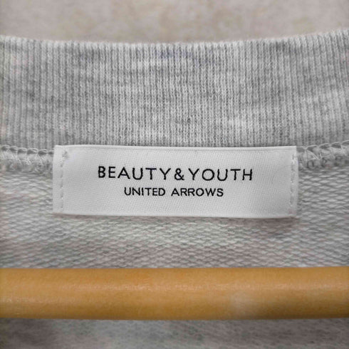 ビューティーアンドユースユナイテッドアローズ BEAUTY & YOUTH UNITED ARROWS シャイニー ロゴ スウェット メンズ JPN:S