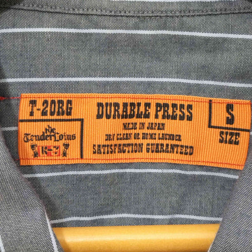 テンダーロイン TENDERLOIN Durable Press T-WORK SHT S パッチワーク 半袖ワークシャツ メンズ JPN:S