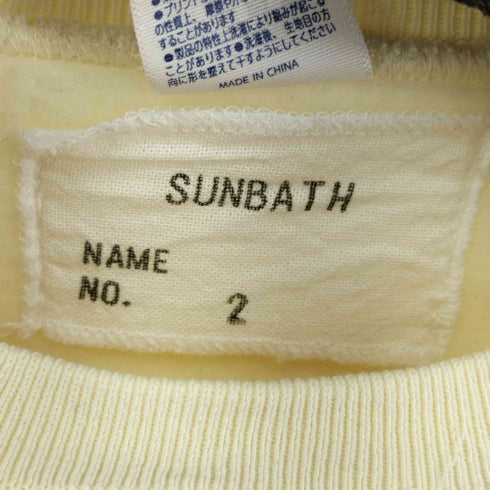 サンバス SUNBATH 前V バックポケットドッキング スウェット メンズ JPN:M