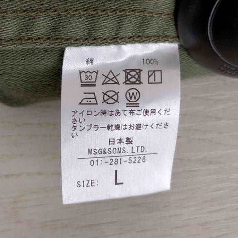 MSG & SONS ベイカーショーツ メンズ JPN:L