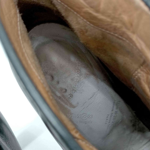 メゾンマルジェラ Maison Margiela 切替ヒールショートヒールブーツ レディース JPN:36