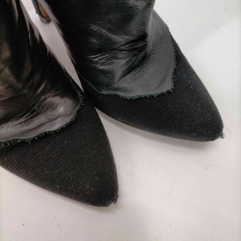 メゾンマルジェラ Maison Margiela 切替ヒールショートヒールブーツ レディース JPN:36