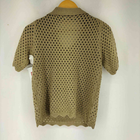 emi+ ローゲージ ニットポロシャツ レディース ONE SIZE