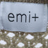 emi+ ローゲージ ニットポロシャツ レディース ONE SIZE