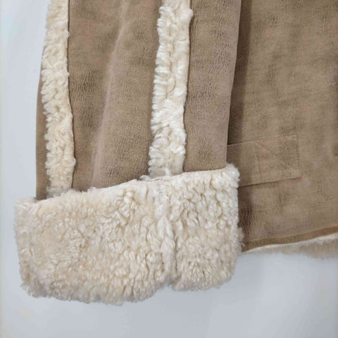 パーバーズ PERVERZE 20AW CIRCLE CURVE MOUTON COAT レディース