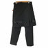 コムデギャルソン COMME des GARCONS AD2004 04AW Dark Romance期 サテンテープ装飾ラップスカート付きパンツ レディース JPN:M