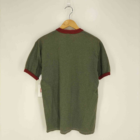 ソフェシャツ SOFFE SHIRTS 80-90s USA製 プリントリンガーTシャツ メンズ import:L