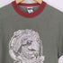 ソフェシャツ SOFFE SHIRTS 80-90s USA製 プリントリンガーTシャツ メンズ import:L