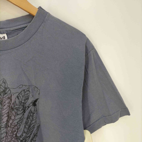 アンビル Anvil 90s USA製 シングルステッチ プリントTシャツ メンズ import:M