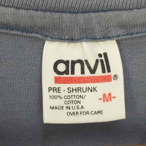 アンビル Anvil 90s USA製 シングルステッチ プリントTシャツ メンズ import:M