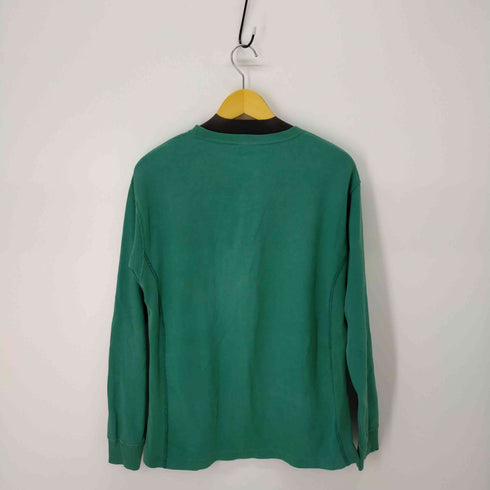 チャンピオン Champion REVERSE WEAVE ロゴ刺繍クルーネック長袖Tシャツ メンズ JPN:L