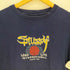 ステューシー Stussy 90s USA製 紺タグ シングルステッチ プリントTシャツ メンズ import:M