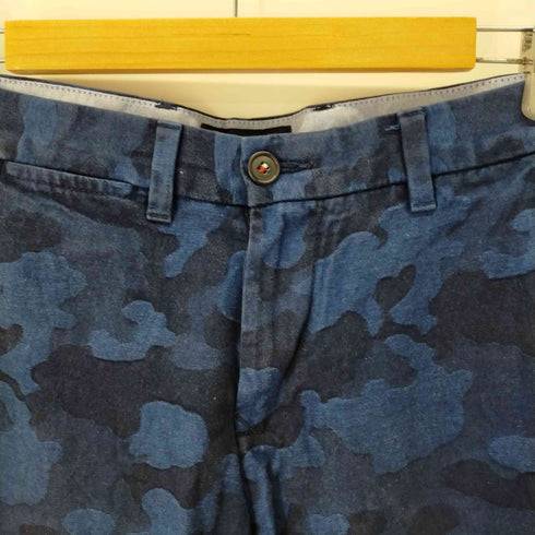 トミーヒルフィガー TOMMY HILFIGER CUSTOM FIT カモ柄チノパンツ メンズ 29/32