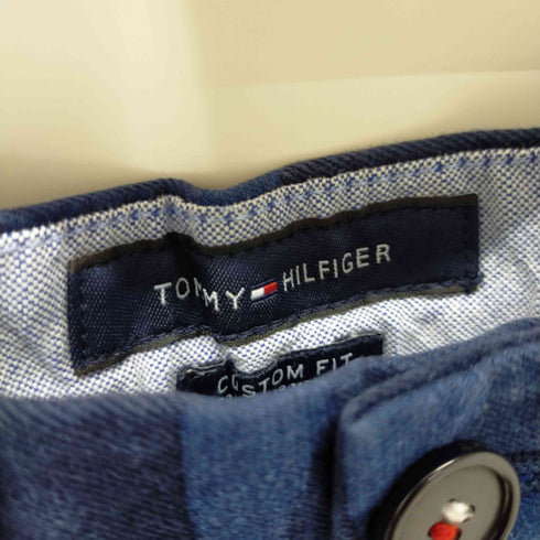 トミーヒルフィガー TOMMY HILFIGER CUSTOM FIT カモ柄チノパンツ メンズ 29/32