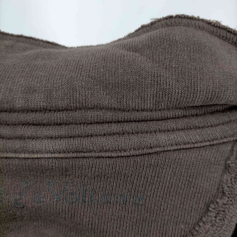 ザディグエヴォルテール Zadig & Voltaire スウェット地 カットデザイン カーディガン レディース 02