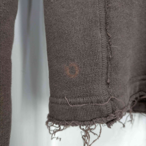 ザディグエヴォルテール Zadig & Voltaire スウェット地 カットデザイン カーディガン レディース 02