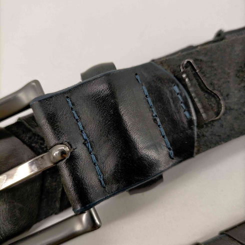 ディーゼルブラックゴールド DIESEL BLACK GOLD レザーデザインベルト メンズ ONE SIZE