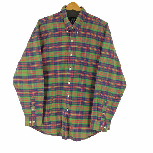 ギャップ Gap 90-00s OLD GAP MADE IN NORTHERN MARIANA ISLAND USA ボタンダウンチェックシャツ メンズ import:XL