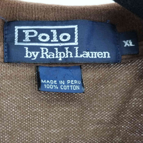 ポロバイラルフローレン Polo by RALPH LAUREN スモールポニー刺繍 S/S ポロシャツ メンズ import:XL