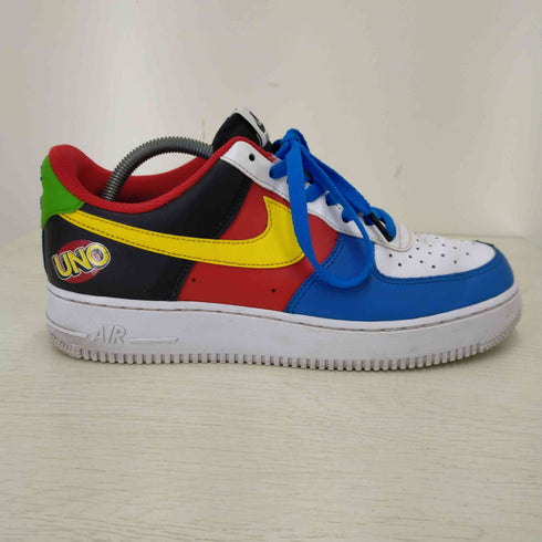 ナイキ NIKE UNO x Nike Air Force 1 Low White/Yellow/University Red メンズ JPN:27.5