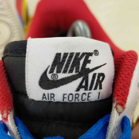 ナイキ NIKE UNO x Nike Air Force 1 Low White/Yellow/University Red メンズ JPN:27.5