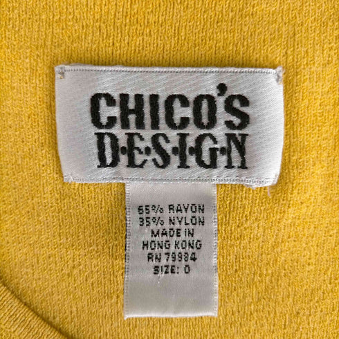 chicos design 香港製 レーヨン混キャミ レディース 0