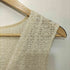 ユナイテッドアローズグリーンレーベルリラクシング UNITED ARROWS green label relaxing シアー エンブロイダリー レース ジレ ノースリーブ ワンピース レディース
