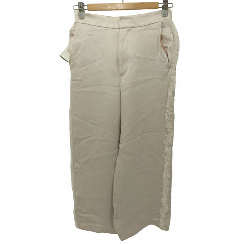 ユナイテッドアローズ UNITED ARROWS STN サイドフリンジ パンツ G レディース 36