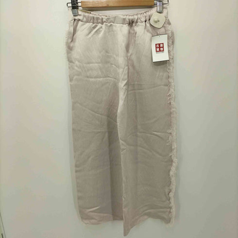 ユナイテッドアローズ UNITED ARROWS STN サイドフリンジ パンツ G レディース 36