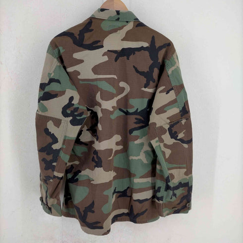 ユーエスアーミー US ARMY BDU Jacket ウッドランドカモ EA INDUSTRIES社製 メンズ SMALL-REGULAR