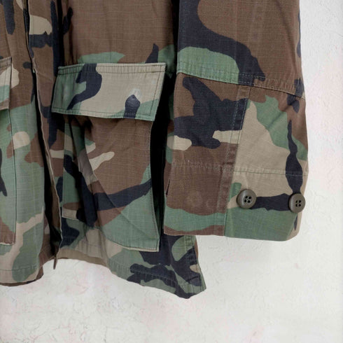 ユーエスアーミー US ARMY BDU Jacket ウッドランドカモ EA INDUSTRIES社製 メンズ SMALL-REGULAR