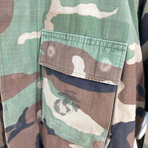 ユーエスアーミー US ARMY BDU Jacket ウッドランドカモ EA INDUSTRIES社製 メンズ SMALL-REGULAR