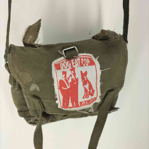 カスタム Gas Mask Bag ガスマスクバッグ DOG EAT COP ACAB メンズ