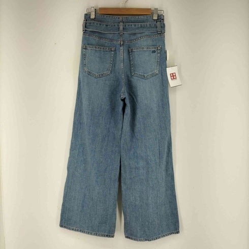 ミラオーウェン Mila Owen 20SS ベルト付ワイドデニムパンツ (ライトブルー) レディース JPN:0