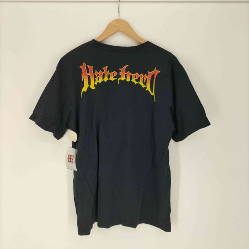 HATE HERO グラフィック プリント クルーネック S/S Tシャツ メンズ import:L