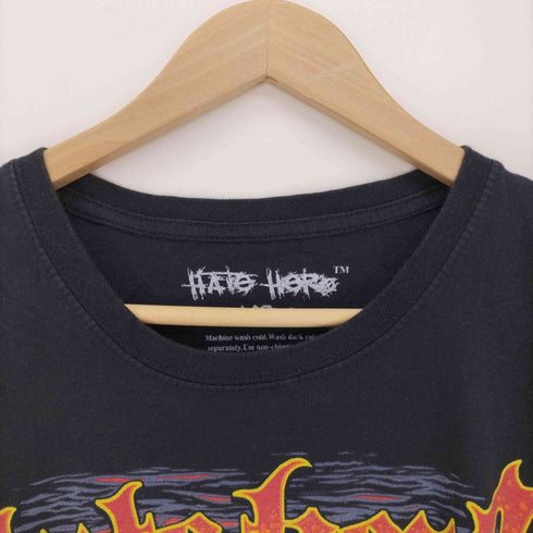 HATE HERO グラフィック プリント クルーネック S/S Tシャツ メンズ import:L