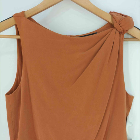 マックスマーラ MAXMARA イタリア製 黒タグ ノースリーブシルクワンピース レディース JPN:38