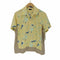 ポールスミスコレクション Paul Smith COLLECTION 花柄 ストライプ 切替 S/S オープンカラー シャツ メンズ import:L