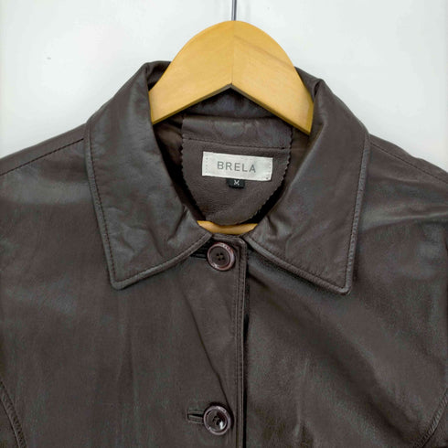 BRELA カウレザーコート レディース JPN:M