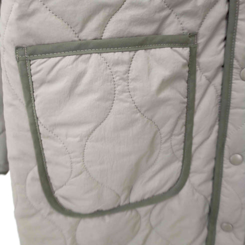 アフタヌーンティーワードローブ AFTERNOONTEA WARDROBE Reversible Quilted Coat リバーシブル キルティング ノーカラージャケット レディース M-L